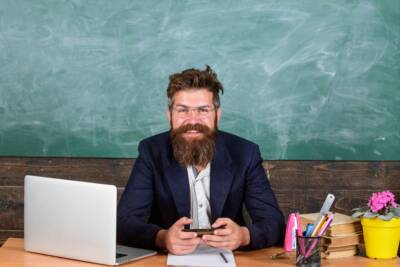 uomo lavoro scuola