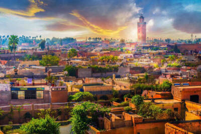medina in marocco