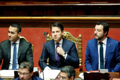 Conte Di Maio Salvini