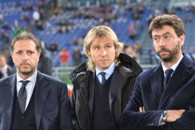 Juventus Paratici Nedved Wesley Agnelli