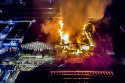 Incendio fabbrica