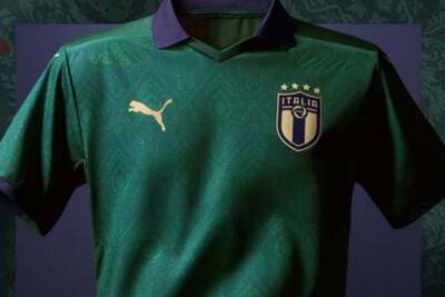Italia maglia verde