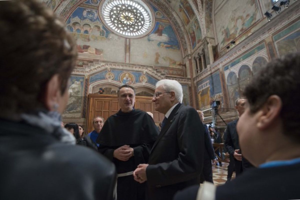 Mattarella Lampada della Pace 2019