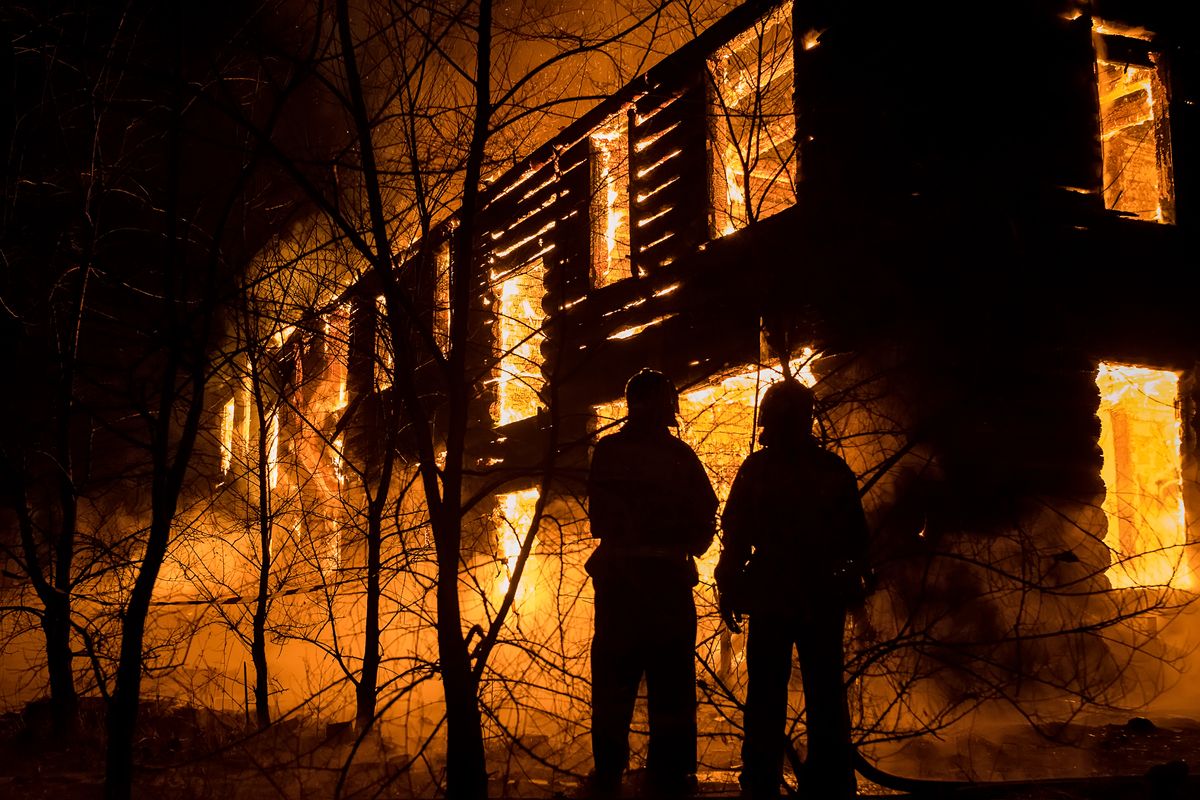 Incendio Vigili del fuoco