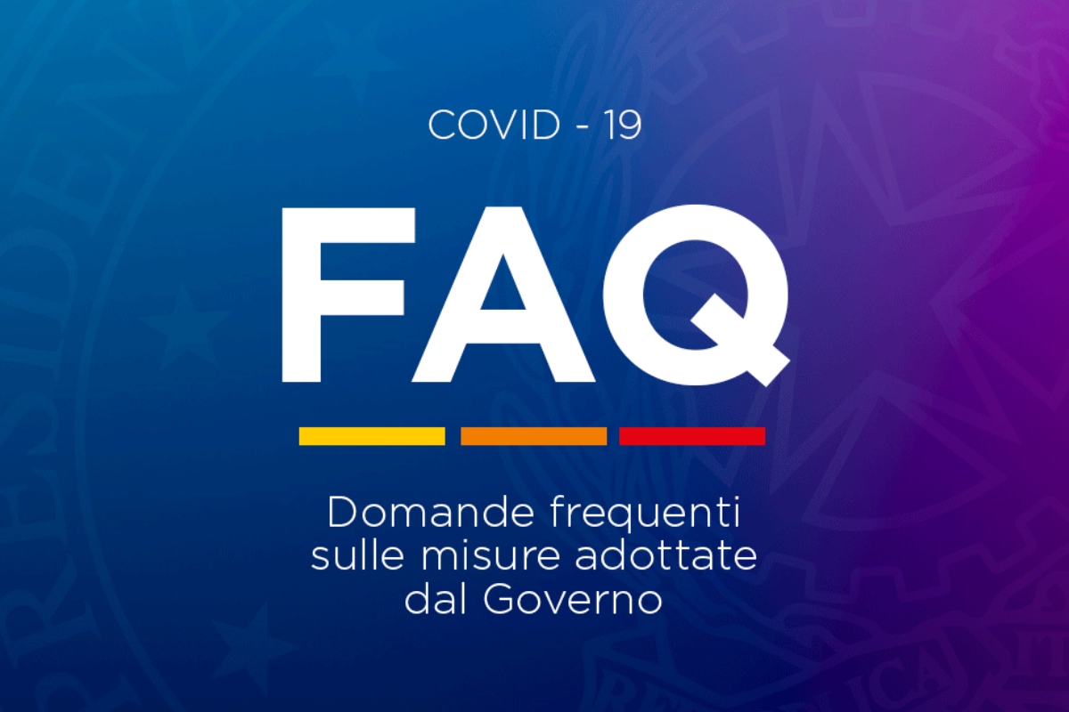 Faq dpcm coronavirus
