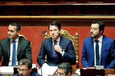 Conte Di Maio Salvini