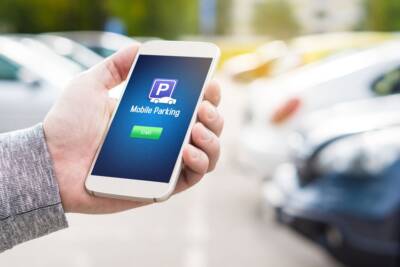 App parcheggio su smartphone