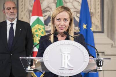 Presidente del Consiglio Giorgia Meloni