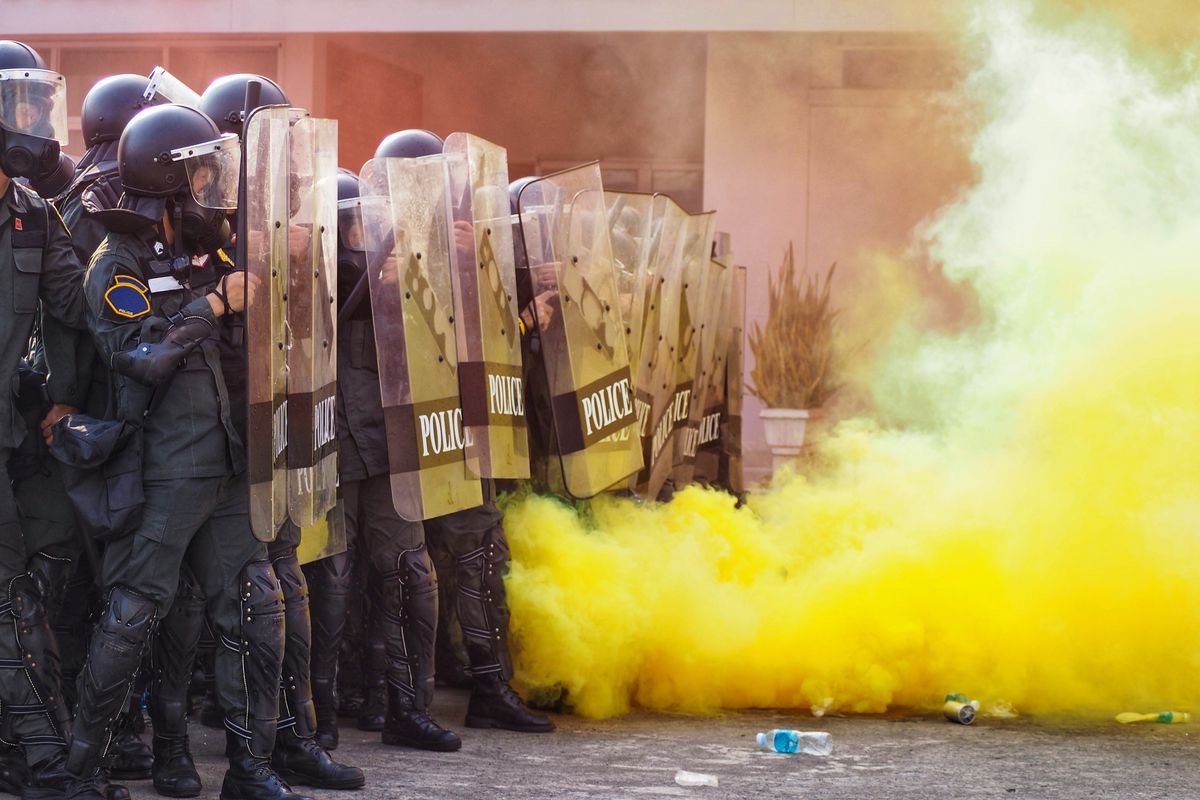 Scontri con la polizia