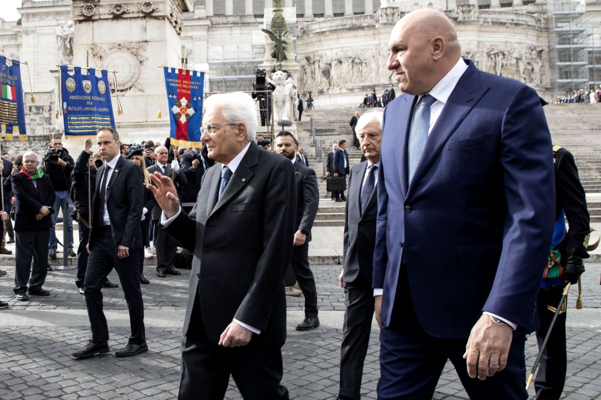 Sergio Mattarella-Guido Crosetto