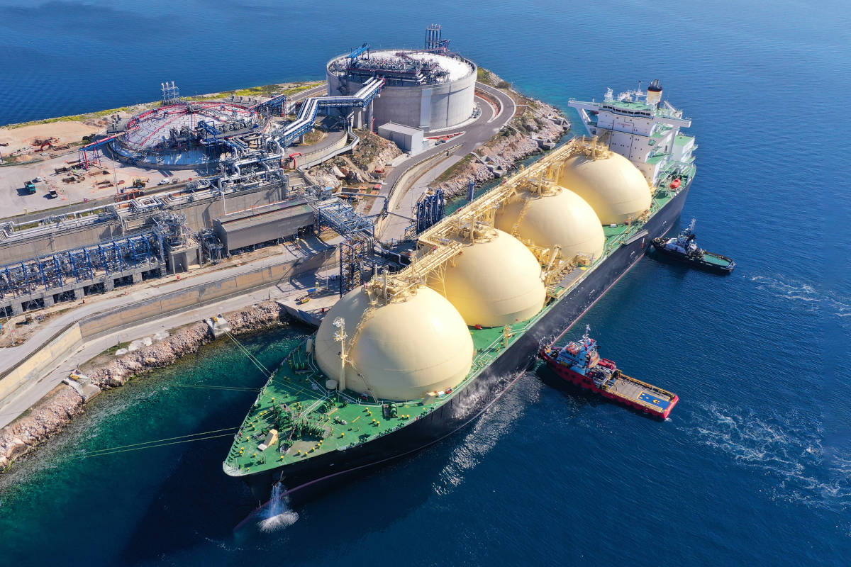 nave rigassificatrice, gnl , gas liquido