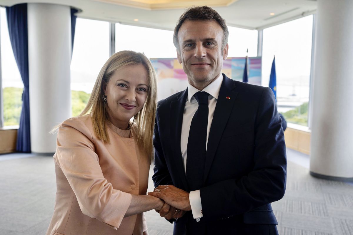Meloni-Emmanuel Macron