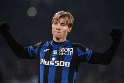 Rasmus Hojlund all'Atalanta