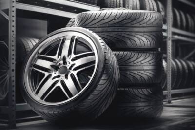 gomme con cerchi in lega