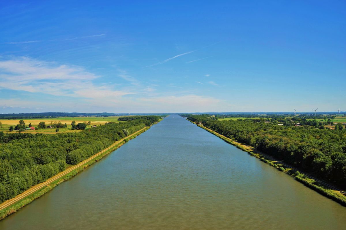 fiume, canale