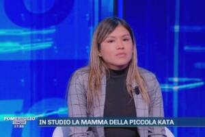 Katherine Alvarez mamma Kata Pomeriggio Cinque