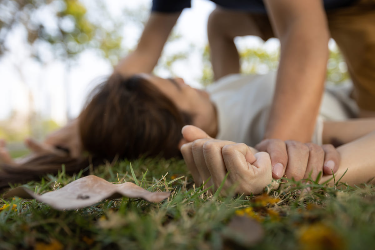 donna vittima di violenza