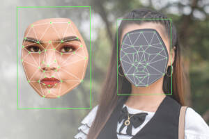 Donna replicata con il DeepFake