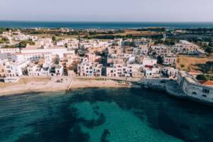 Isola di Favignana vista aerea