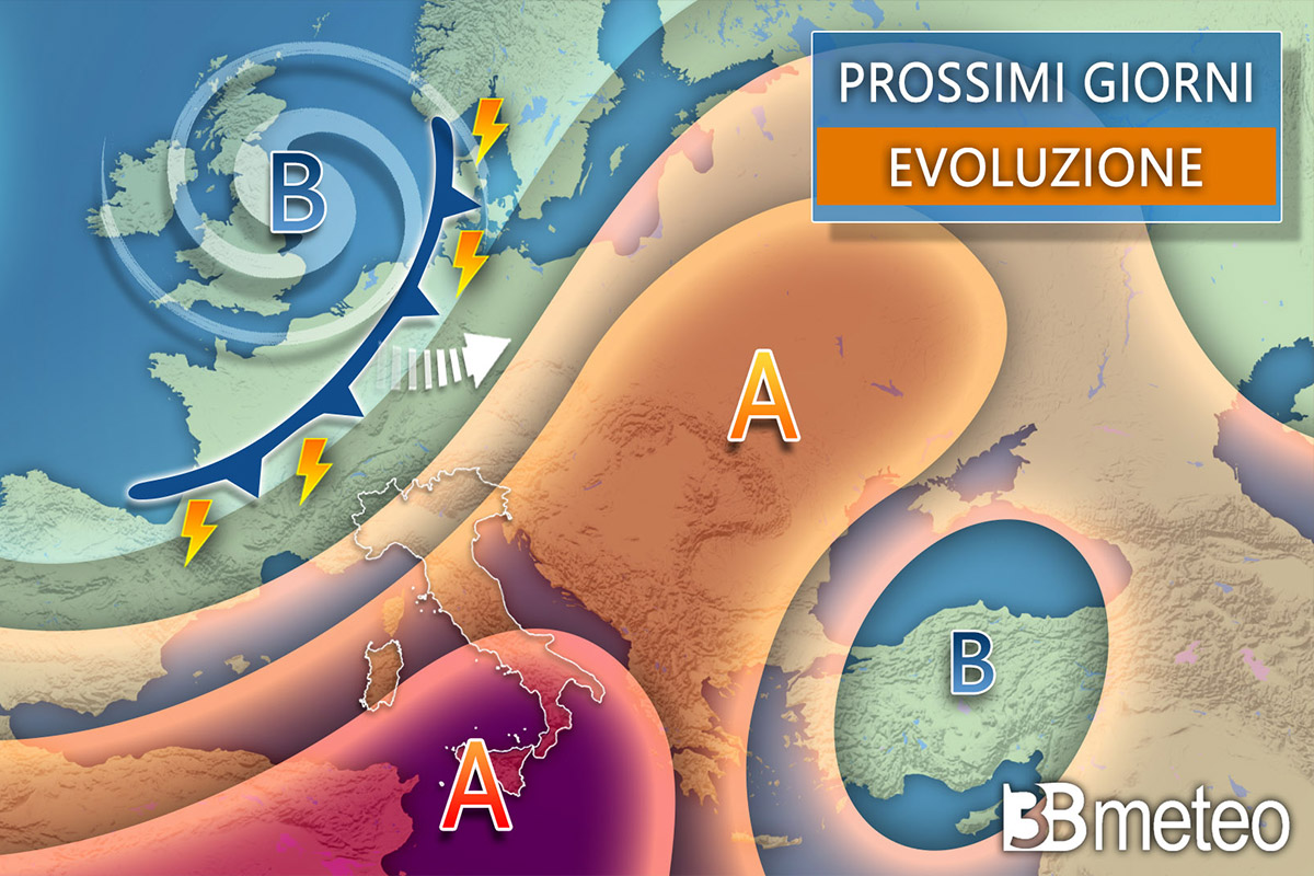Meteo 11-14 luglio 2024
