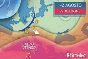 Meteo 1-4 agosto 2024