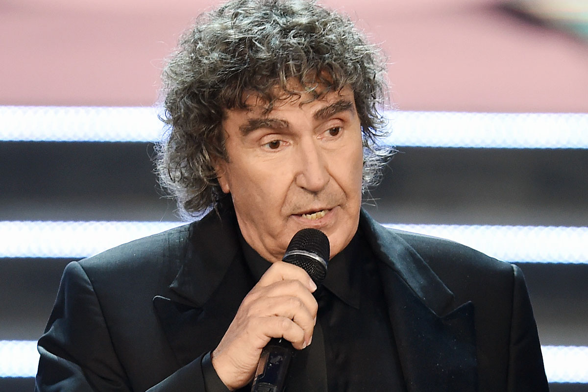 Un primo piano di Stefano D'Orazio