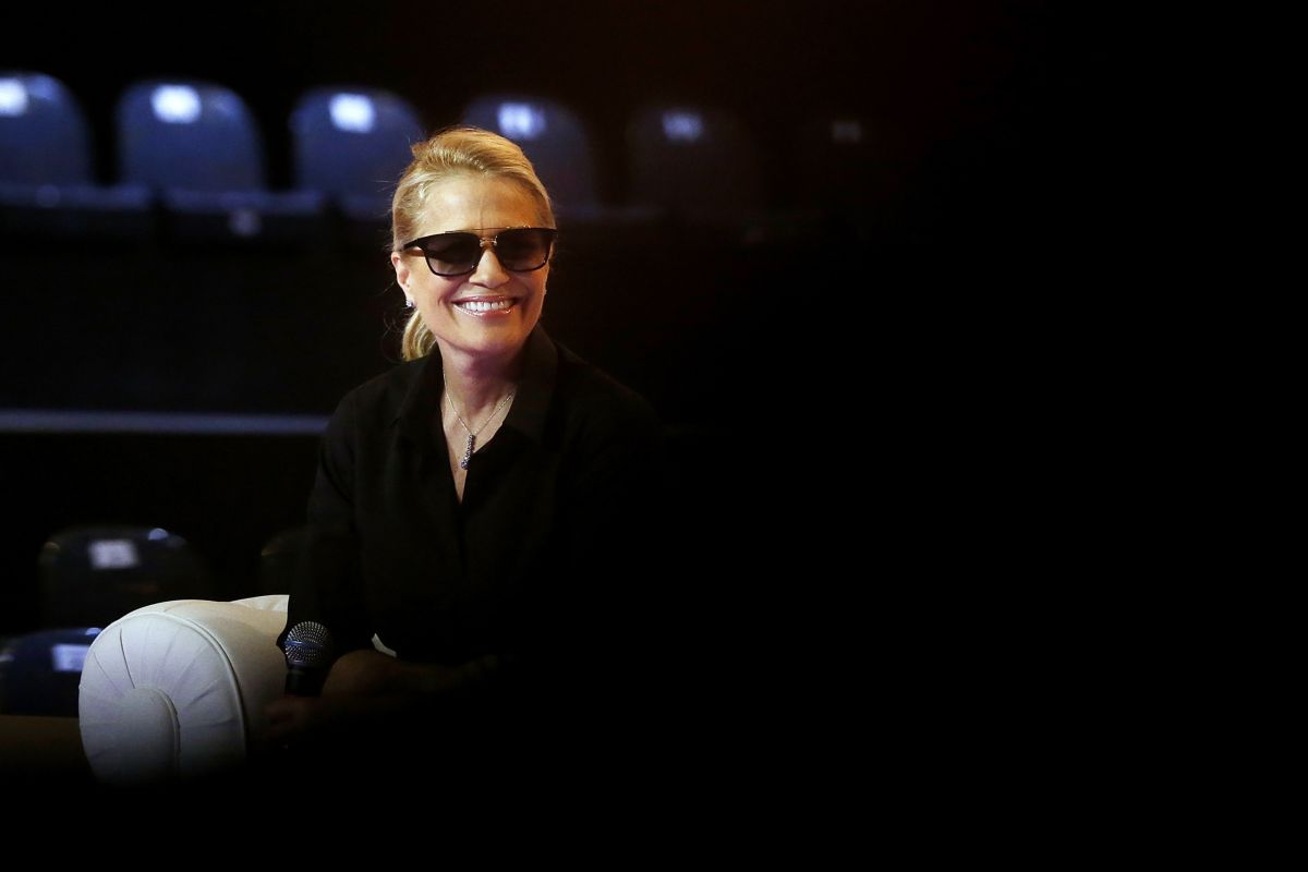 Heather Parisi partecipa alla presentazione del programma televisivo “Nemicamatissima”