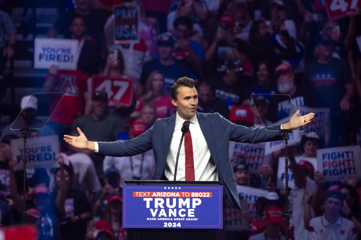 l'attivista Charlie Kirk
