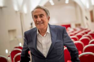 il giornalista Emilio Fede