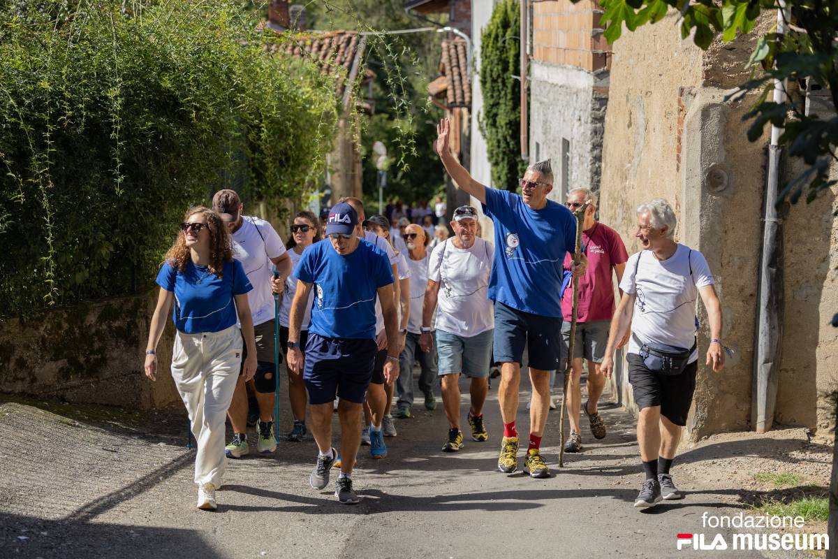 I tre ambassador di Fondazione FILA Museum, Francesco “Ciccio” Graziani, Andrea “Lucky” Lucchetta e Alessandra Chillemi, sono stati ospiti speciali all’edizione 2025 di Wonnie in Giro.