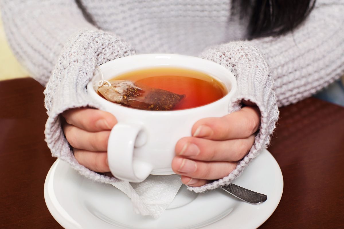 tè con bustina