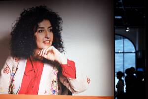 la Premio Nobel per la pace Narges Mohammadi