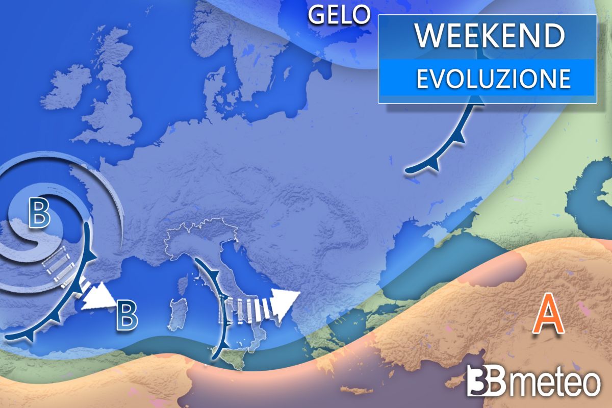 Meteo 5-8 febbraio 2026