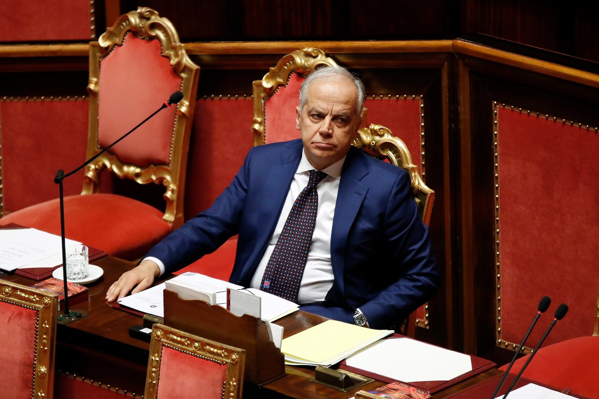 il Ministro dell'Interno Matteo Piantedosi alla Camera