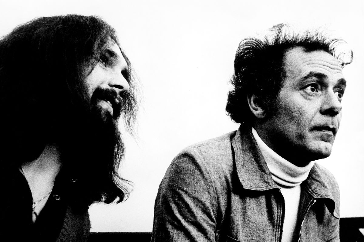 Nell'immagine Pietro Valpreda e Roberto Gargamelli