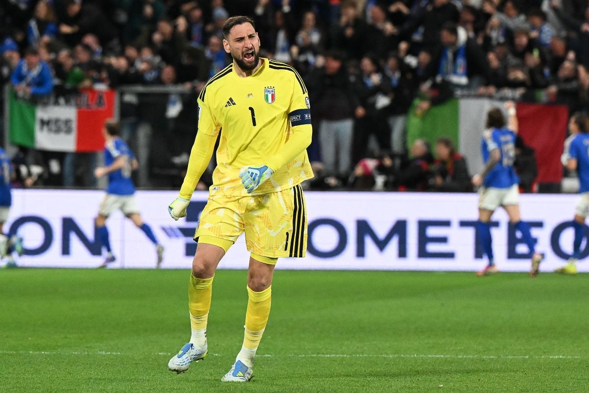 il portiere della Nazionale Gianluigi Donnarumma
