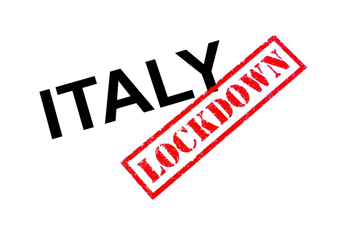 immagine del lockdown in Italia