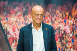 l'ex arbitro Pierluigi Collina