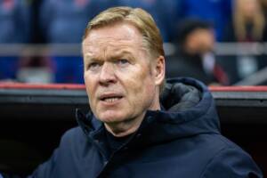 Il CT dell'Olanda Ronald Koeman
